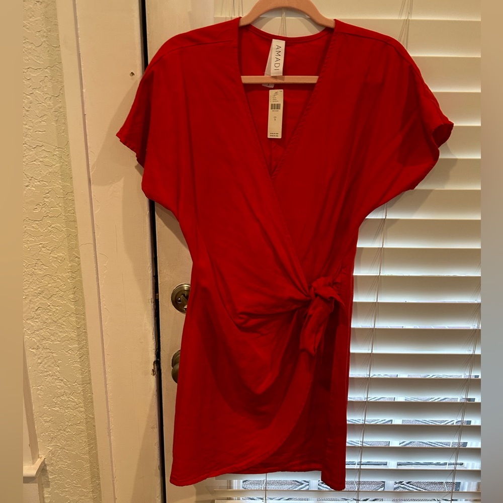 Red Amadi dress